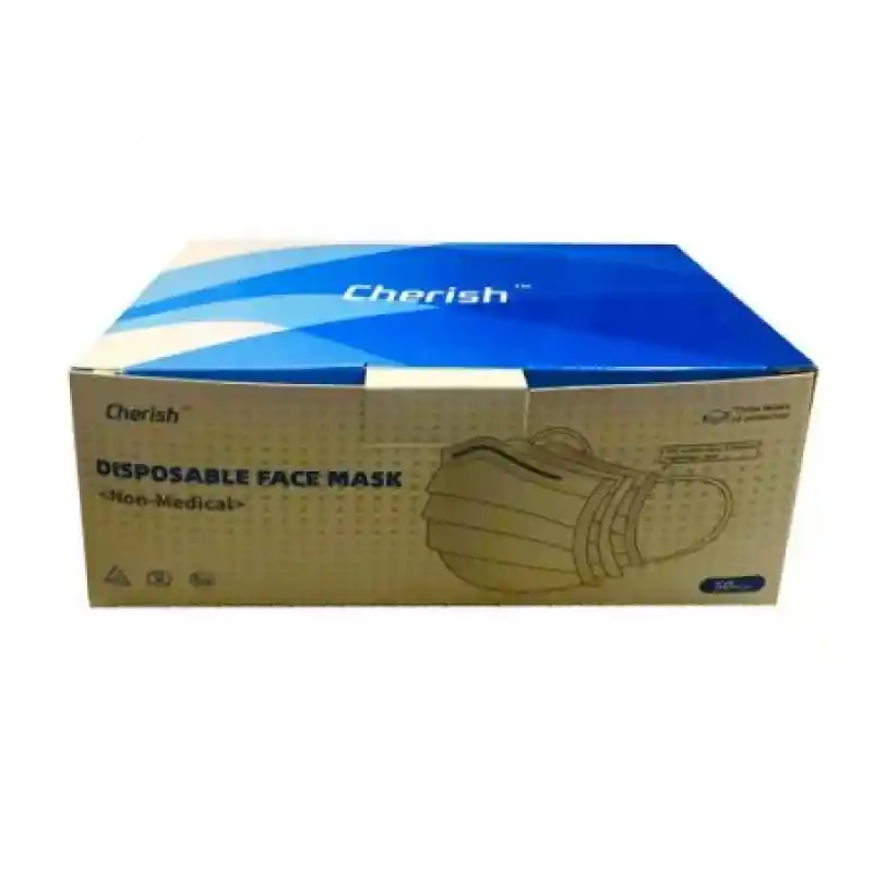 Cherish Tapabocas Termosellado 3 Capas