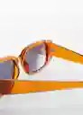 Gafas de Sol Nerea Mandarina Talla 99 Mujer Mango