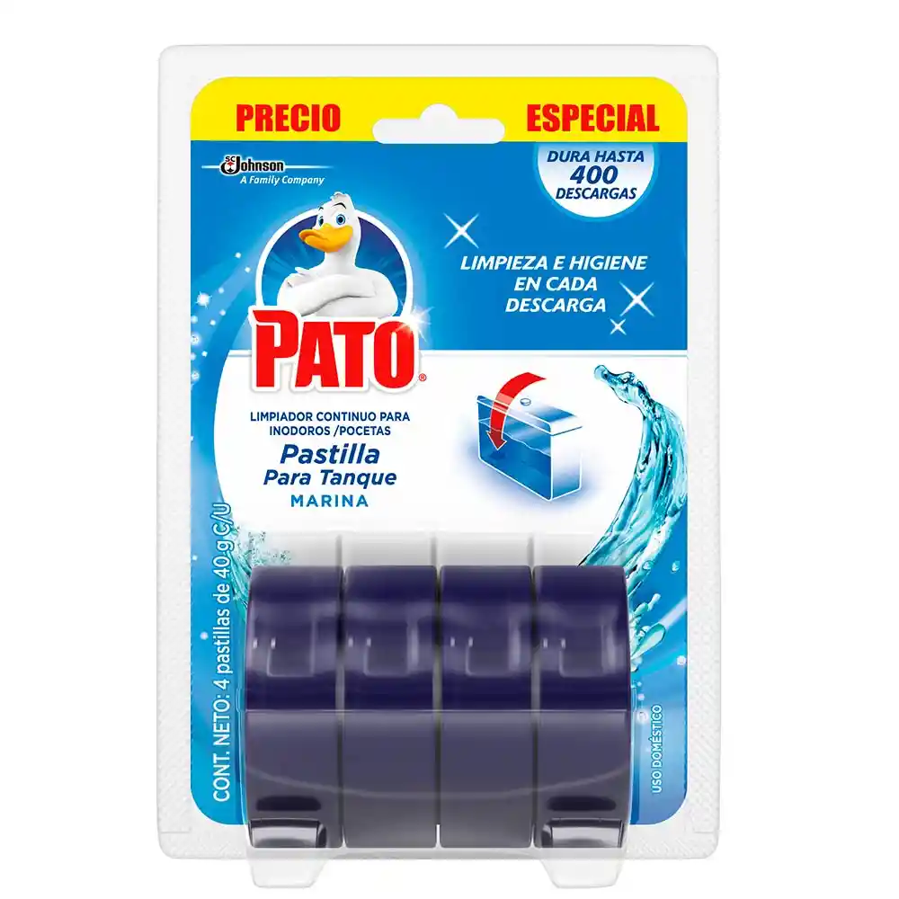 Pato Pastilla para Tanque Marina