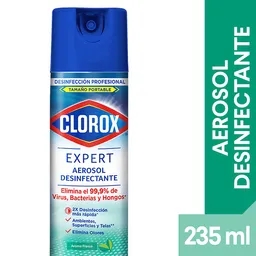 Clorox Desinfectante Aerosol Expert Fresco 235 mL
