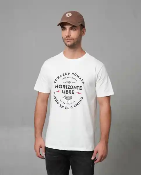 Camiseta Hombre Crudo L 102G011_CRU110605 Rifle