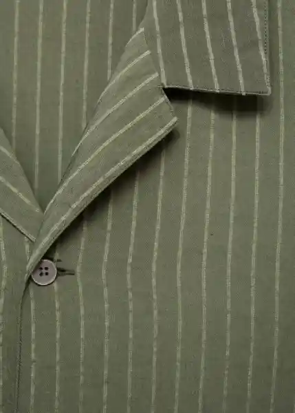 Camisa Pireo Dark Caza Talla S Hombre Mango