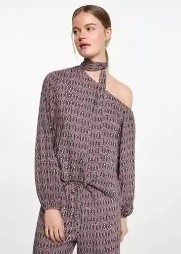 Blusa Lovet Granate Talla 19 Niñas Mango