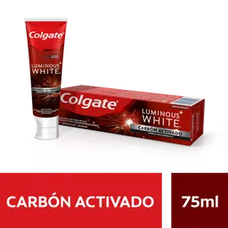 Crema Dental Colgate Luminous White Carbón Activado 75 ml