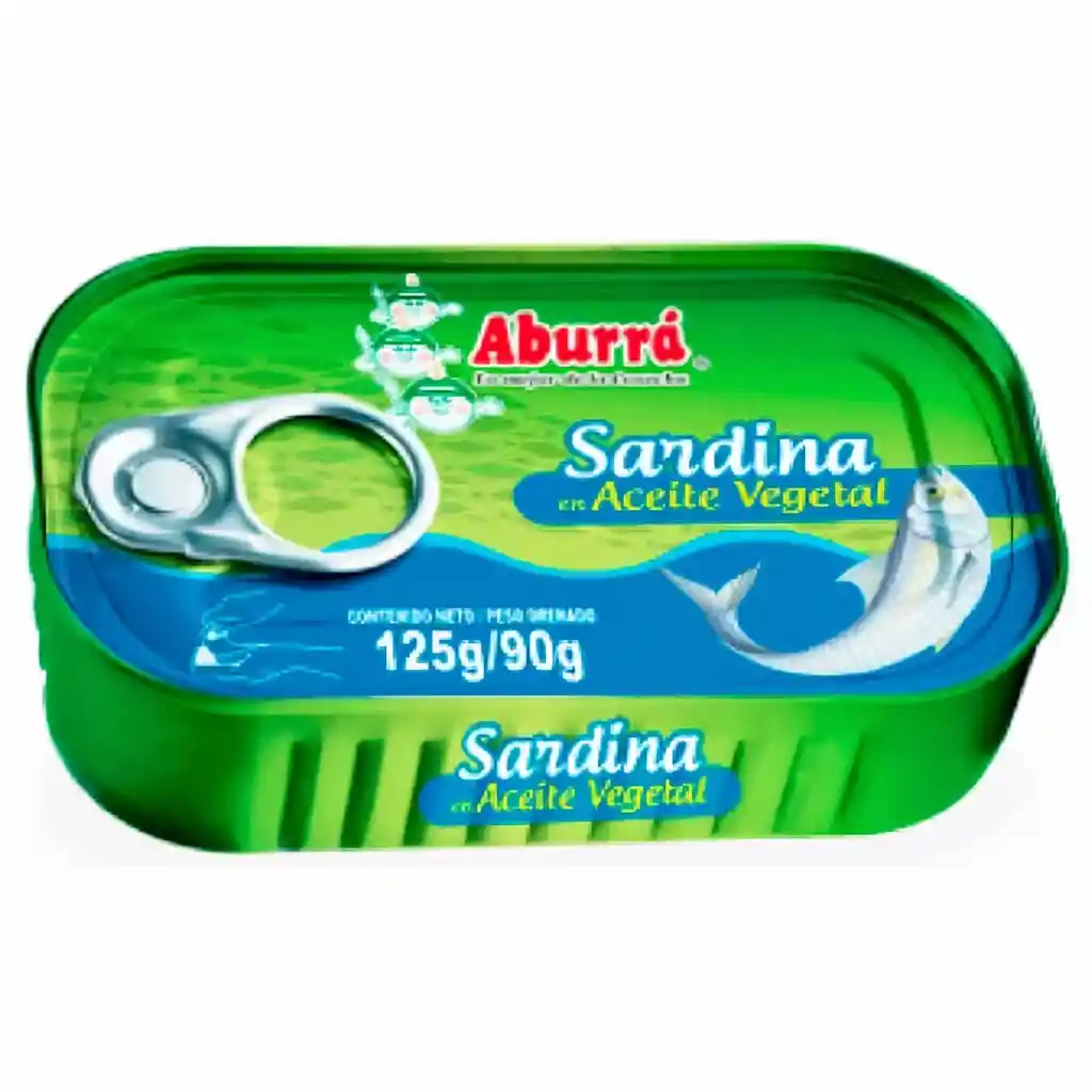AburraSardina En Aceite Vegetal