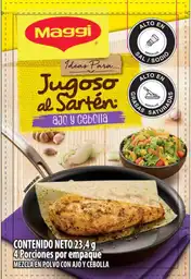 Maggi Jugoso al Sartén Ajo y Cebolla 