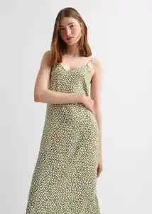 Vestido Kentucky Verde Pastel Talla 20 Teen Niñas Mango