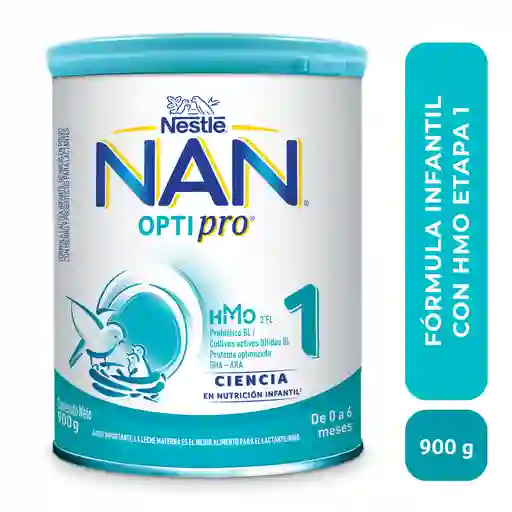 Fórmula infantil NAN OPTIPRO Etapa 1 x 900g