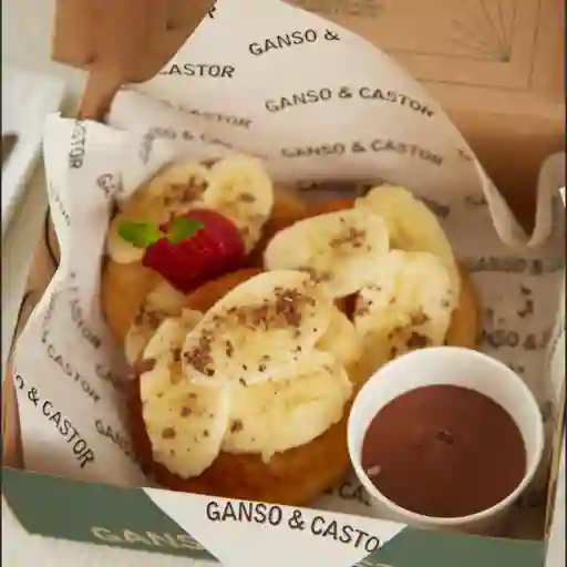 Pancake nutella banano