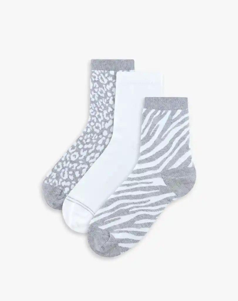 Media Casual Largo Medio Femenino Fegeb X3 Gef Talla 9-11