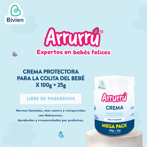 Arrurru Crema Protectora para la Colita del Bebé