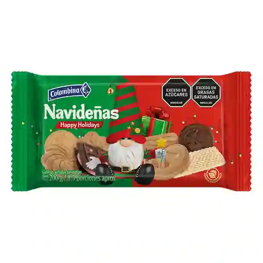 Colombina Navideñas Galleta Surtida