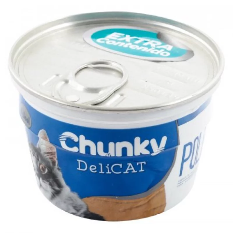 Chunky Paté Delicat de Pollo para Gatos 156 g