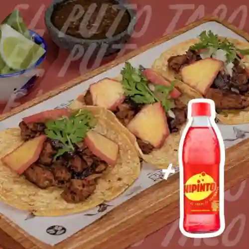 Combo Tacos Al Pastor + Hipinto