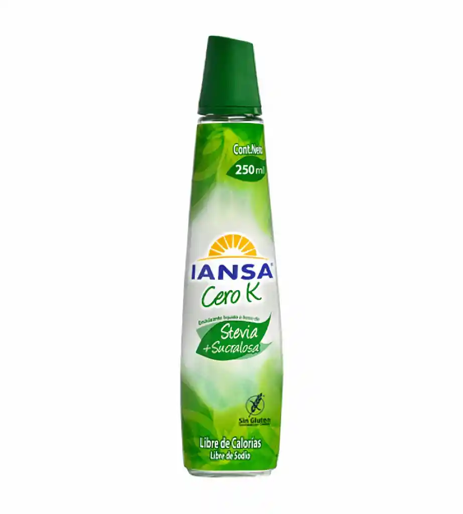 Iansa Cero K Endulzante Stevia + Sucralosa