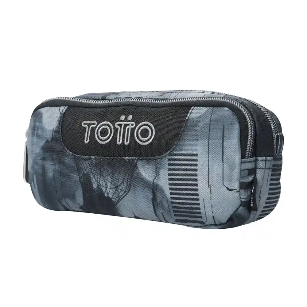 Cartuchera Totto Sobre Gris