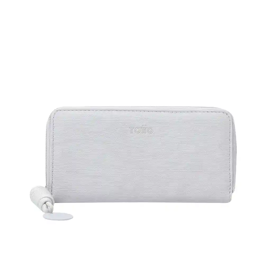 Billetera Bow Gris Grande