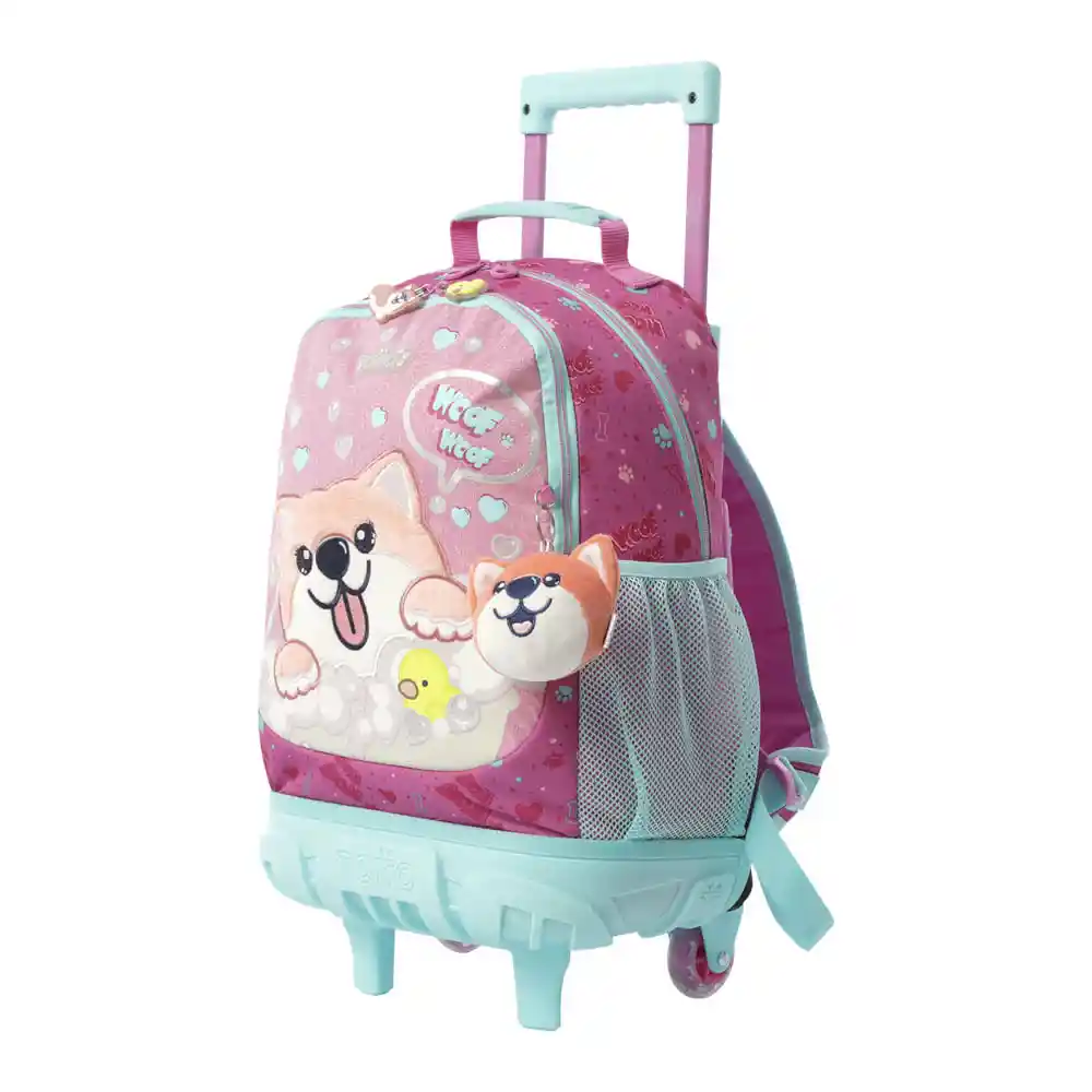 Morral Totto Kids Doggy Love M Rosado