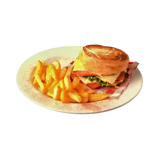 Sándwich de Jamón y Queso