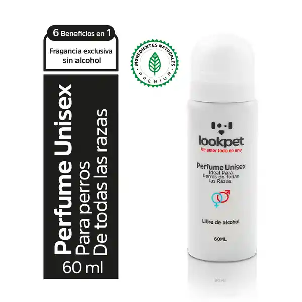 Lookpet Perfume Unisex 6 En 1 - 60ml