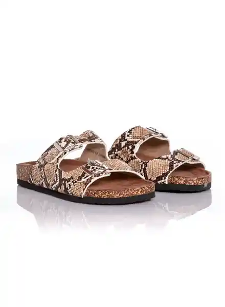 Sandalias Dama Café Talla 36 People