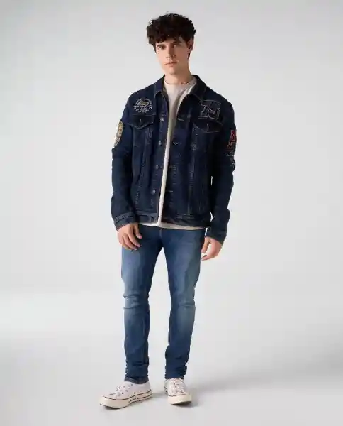 Chaqueta Hombre Azul Talla L 522G000_AZU174429 Americanino
