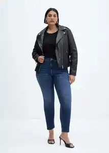 Jean Isa Tejano Oscuro Talla 46 Mujer Mango