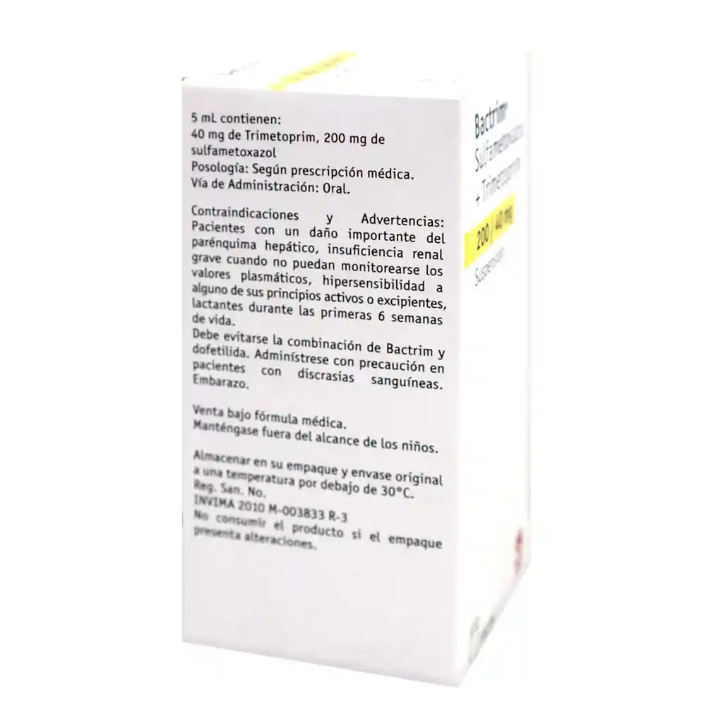 Bactrim Jarabe (200 mg / 40 mg)