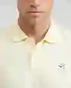 Camiseta Polo Muscle Amarillo Anís Claro L Chevignon