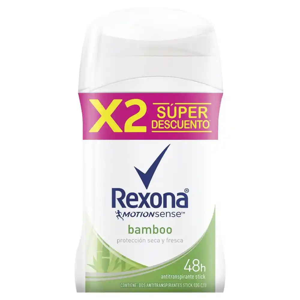 Rexona Desodorante en Barra Bamboo