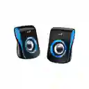 Genius Parlantes Altavoces Sp-Q180 6 Watts Para Pc