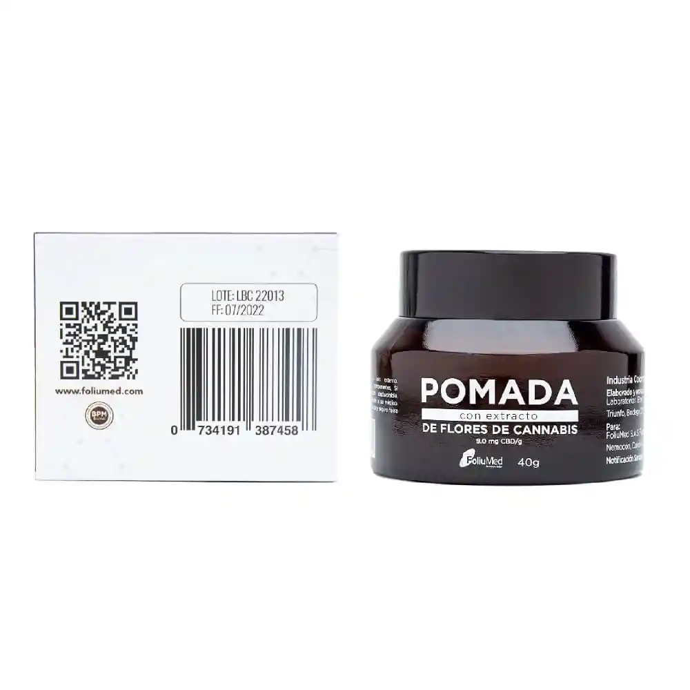 Pomada Foliumed Cbd 0.9%