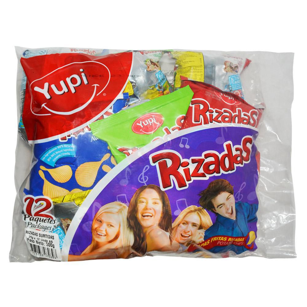 Rizadas Papas Fritas Surtidas 25 g