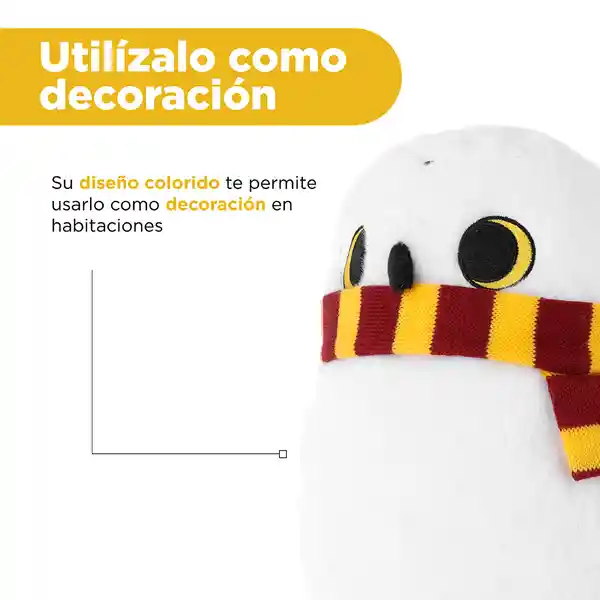 Peluche Hedwig Con Bufanda Serie Harry Potter 12 in Miniso