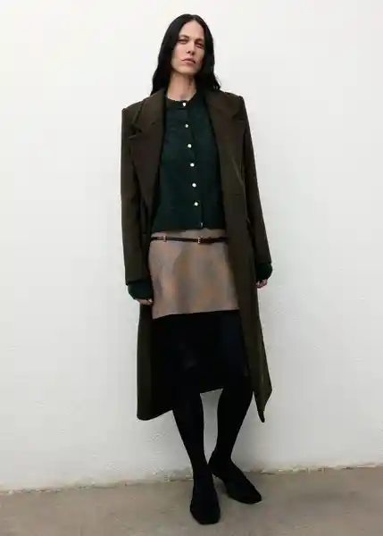 Cárdigan Eliote Verde Talla S Mujer Mango