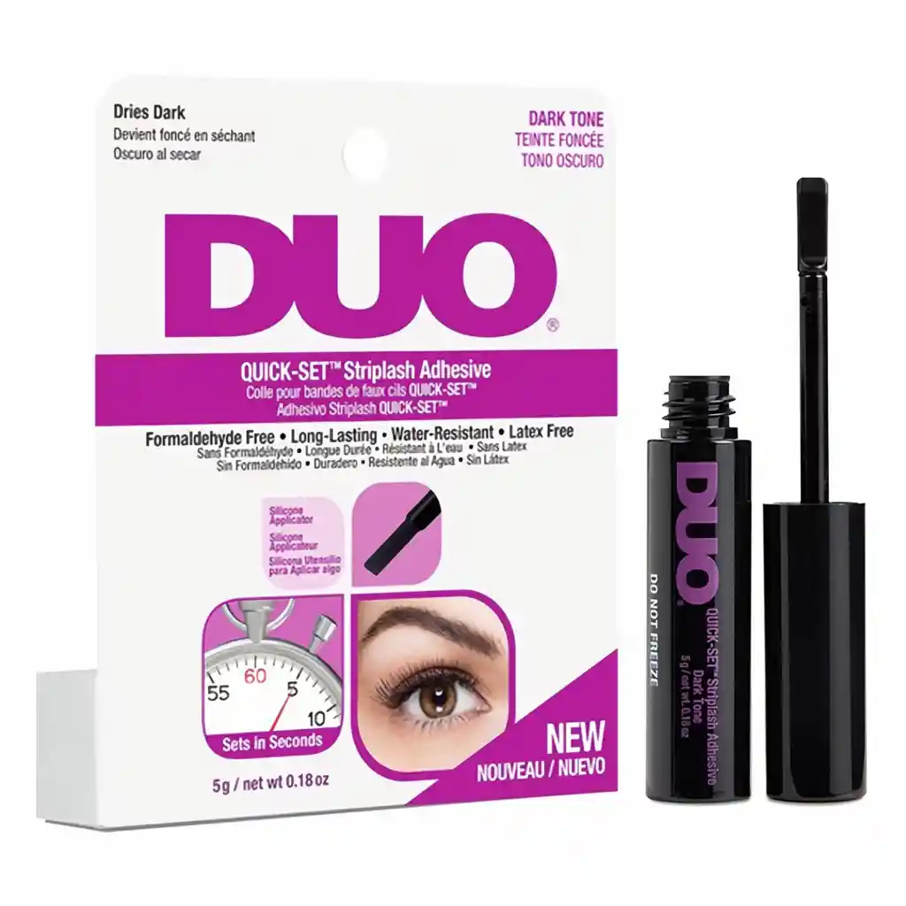 Duo Adhesivo de Pestañas Quick-Set Dark 5 g