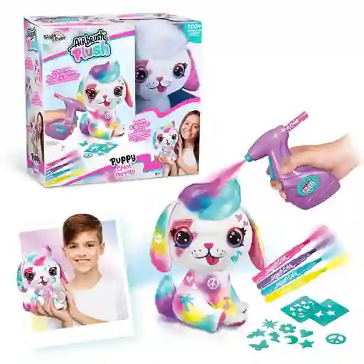 Airbrush Plush Perrito Canal Toys