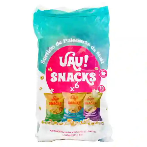 Uau! Pack Crispeta Surtidas
