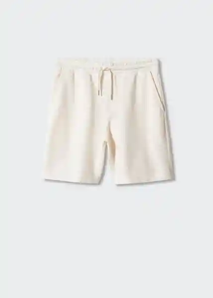 Short Oscar Crudo Talla M Hombre Mango