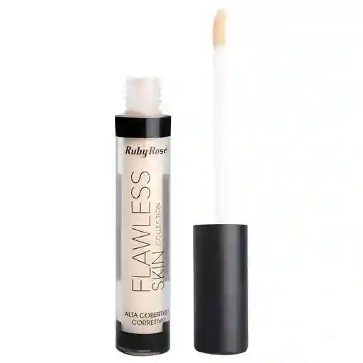 Ruby Rose Corrector Líquido Flawless Collection Tono Beige
