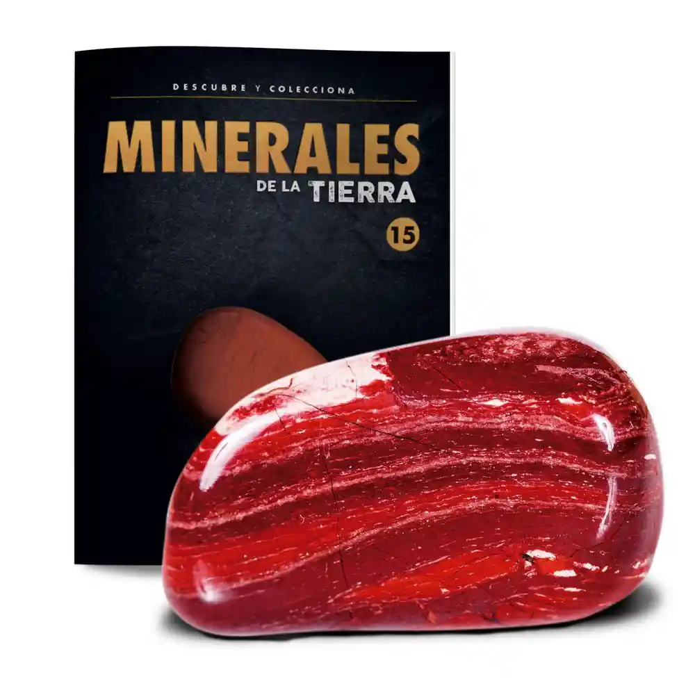 Mineral T15 Jaspe Rojo Pulido El Tiempo 700005790