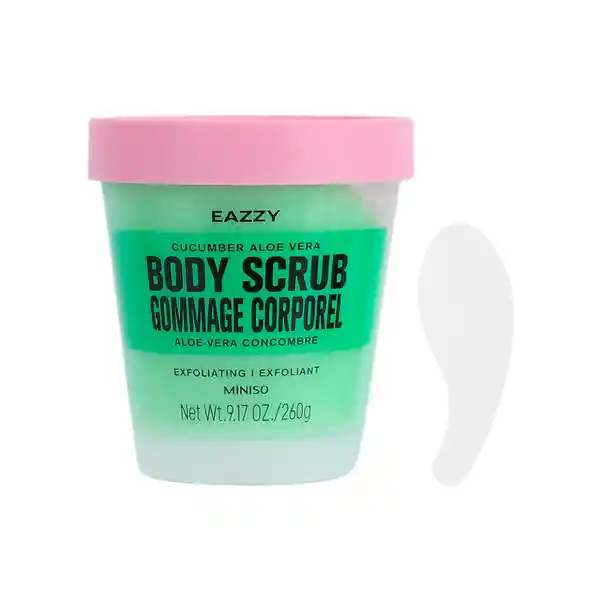 Exfoliante Corporal de Pepino y Aloe Vera Serie Eazzy Miniso