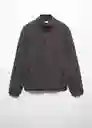 Buzo Sudadera Snowp Antracita Talla XL Hombre Mango