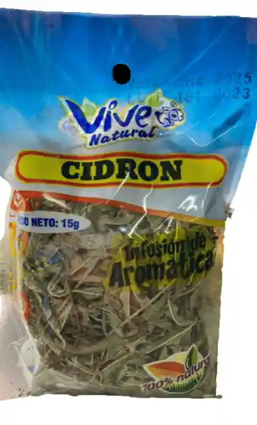 Vive Natural Cidrón Infusión de Aromáticas