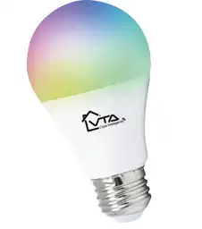 Vta Bombillo Inteligente Led Wifi Multicolor 9W