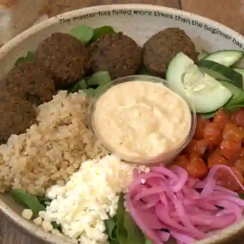Ensalada falafel