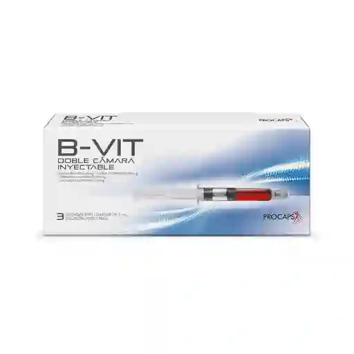 B - Vit (10 mg/100 mg/100 mg/30 mg) Inyectable Doble Cámara