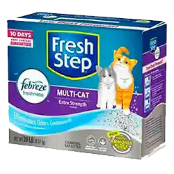 Fresh Step Arena Sanitaria Febreze Multicat 20 Lb