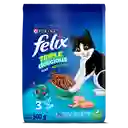 Comida para Gatos Purina Felix adulto Triple delicious mar x 500gr