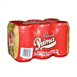 Prima Cerveza Tipo Pilsener en Lata